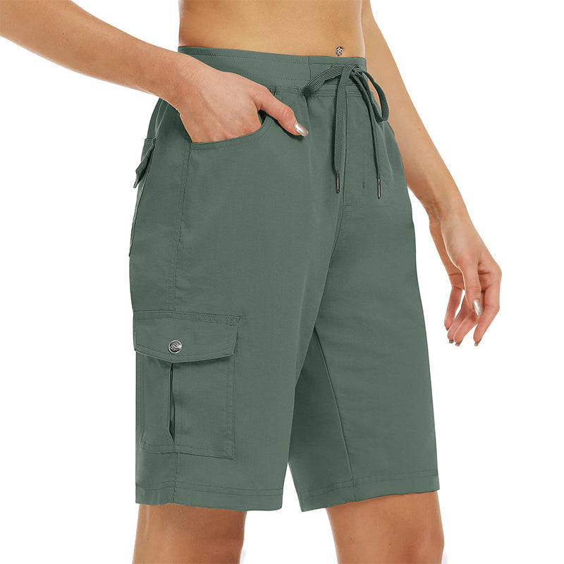 🌺Summer Hot Sale 65% OFF💐Women's Quick-Dry Cargo Shorts with Pockets