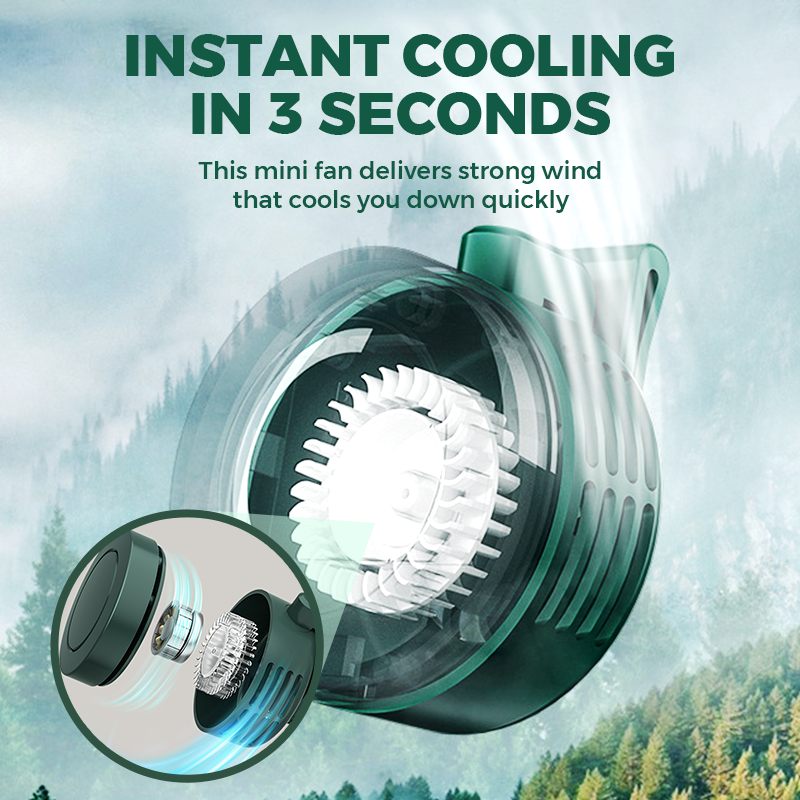 📢❄️Summer Hot Sale 50% OFF⏰Portable Mini USB Clip-On Fan