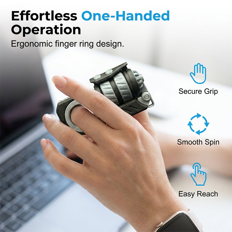 ✨ Spin away the stress! 🌪️ Stress Relief Fidget Spinner Keychain