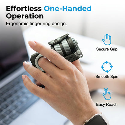 ✨ Spin away the stress! 🌪️ Stress Relief Fidget Spinner Keychain