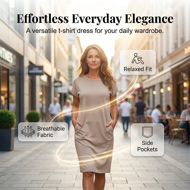 🌸Last Day Discount！50% OFF！👟 Dress It Up or Down — Sandals, Sneakers, or Heels. One Midi Dress, Endless Looks