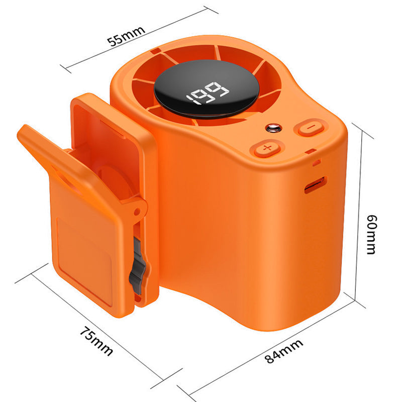 🏆 Last Day Special Price £10.99 ! ⏰Hands-Free Personal Cooling Fan with LED Display