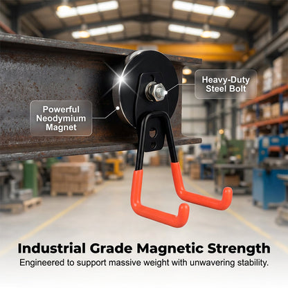 📢📢50% OFF !! ⏰ Heavy-Duty Magnetic Double-Claw Hook
