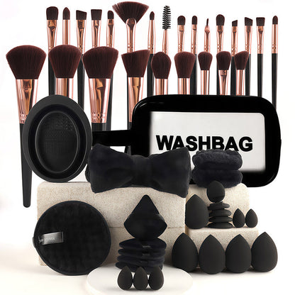 📢📢40% OFF !! ⏰ All-in-One Makeup Brush & Sponge Set