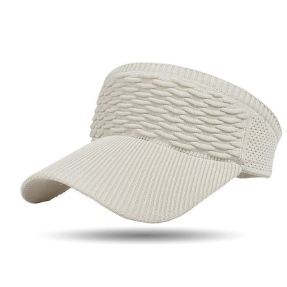 Limited-time special offer: Buy 1 get 1 free!🚩Women's Breathable Knit Sun Visor Hat