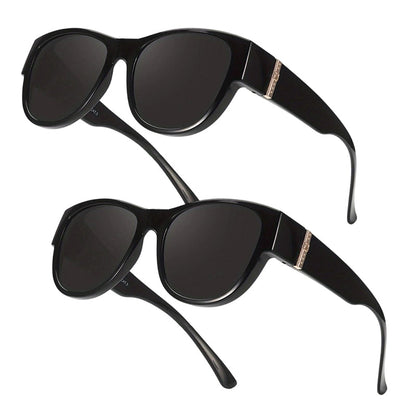📢📢50% OFF !! ⏰Women's Large Frame Fit-Over Sunglasses
