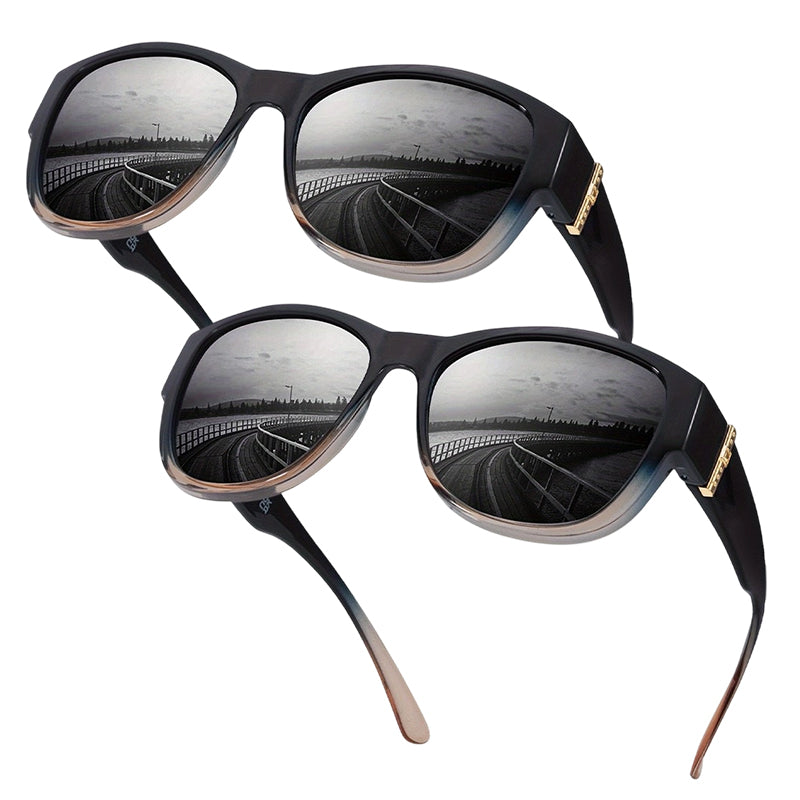 📢📢50% OFF !! ⏰Women's Large Frame Fit-Over Sunglasses