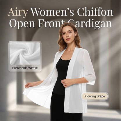 ✨ 57% OFF! Women’s Lightweight chiffon cardigan – Lightweight, Breezy & Perfect for Layering