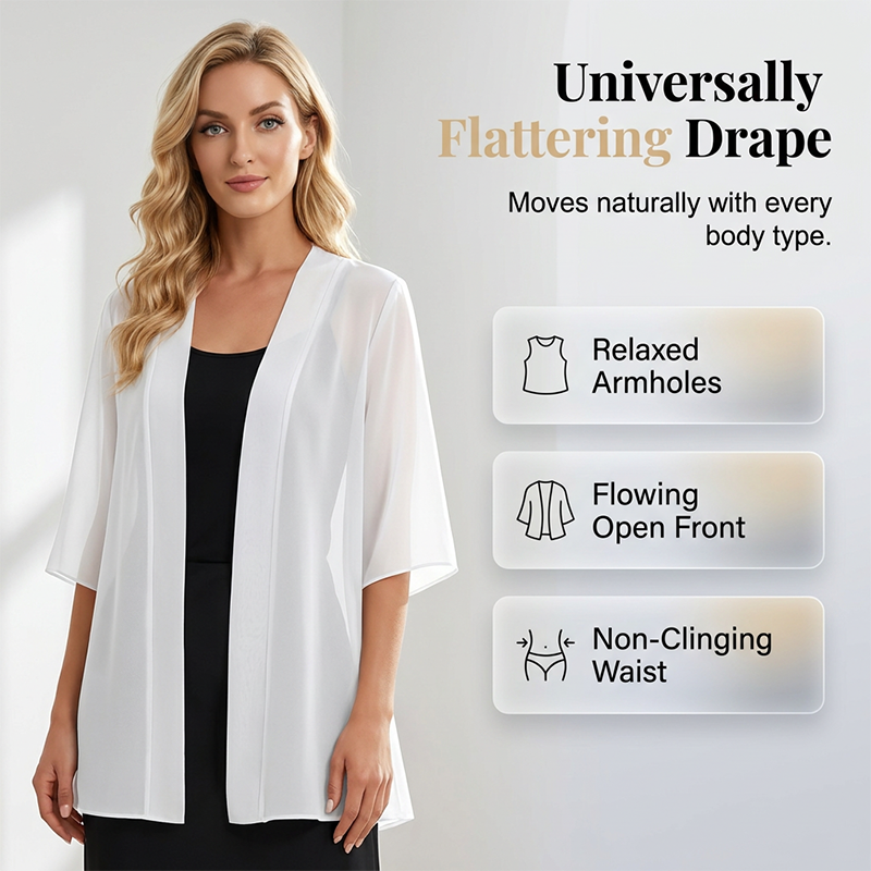 ✨ 57% OFF! Women’s Lightweight chiffon cardigan – Lightweight, Breezy & Perfect for Layering