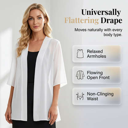 ✨ 57% OFF! Women’s Lightweight chiffon cardigan – Lightweight, Breezy & Perfect for Layering
