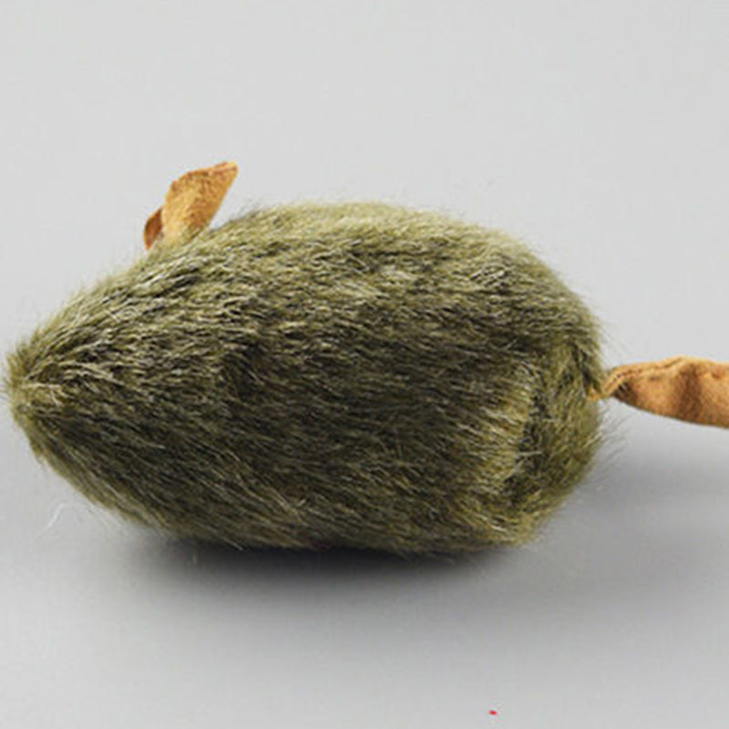 📢📢50% OFF !! ⏰Plush Simulation Mouse Toy with Sound for Cats