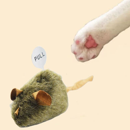 📢📢50% OFF !! ⏰Plush Simulation Mouse Toy with Sound for Cats