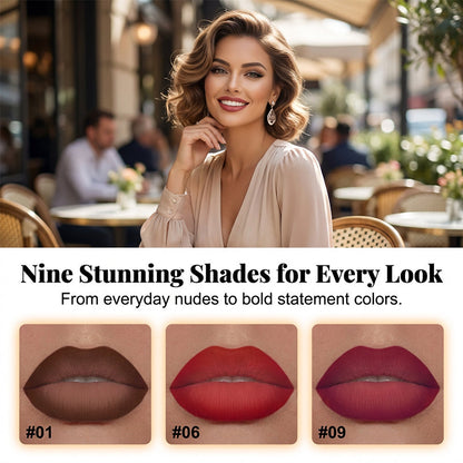 🥳2026 HOT SALE🥳💞50K+ SOLD!💄✨ 50% OFF! Smudge‑Proof Creamy Matte Lipstick – Velvety smooth, all‑day wear. No feathering, no drying. Kiss‑proof colour that stays put! 👄💕