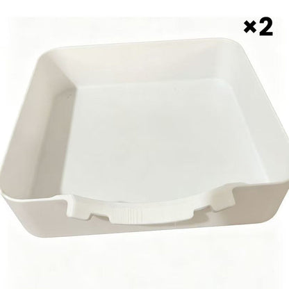 Keep your laundry area clean and dry with this universal drain pan! 🌊🧺 Say goodbye to spills and hello to peace of mind! 💪✨
