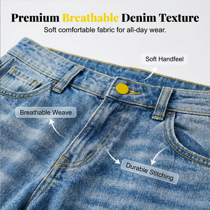 📢📢40% OFF !! ⏰Women’s Casual Loose Fit Straight Leg Jeans