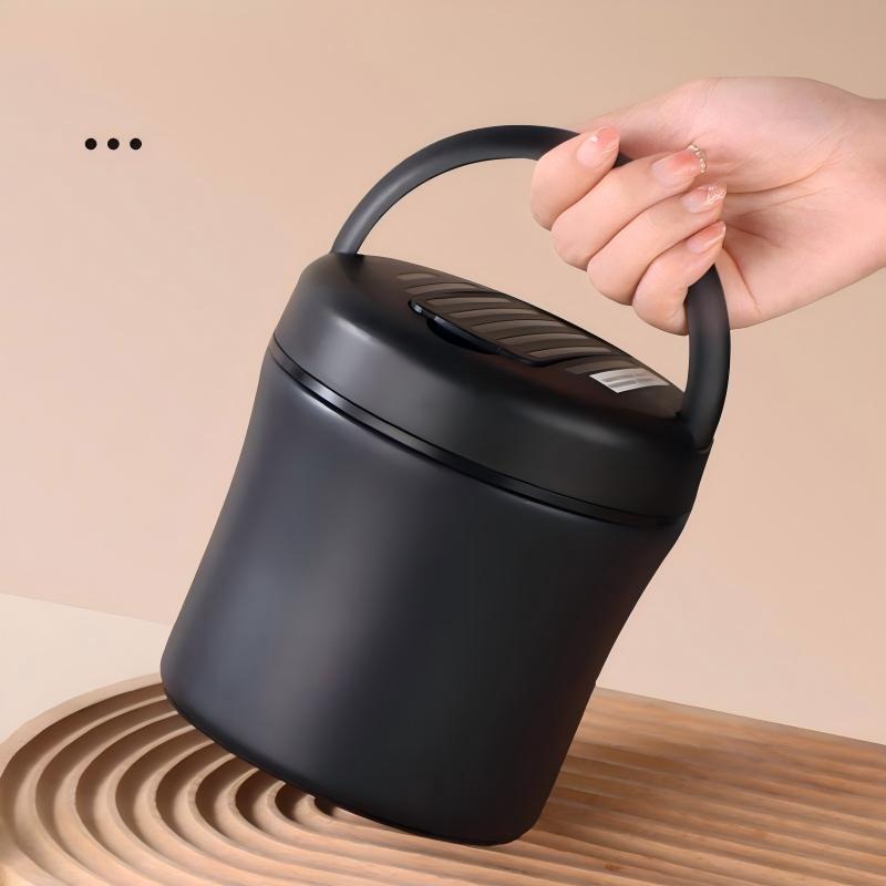 🍱 Large Capacity Food Flask — 1.5L | Double-Walled | Folding Spoon | All-Day Warm Meals