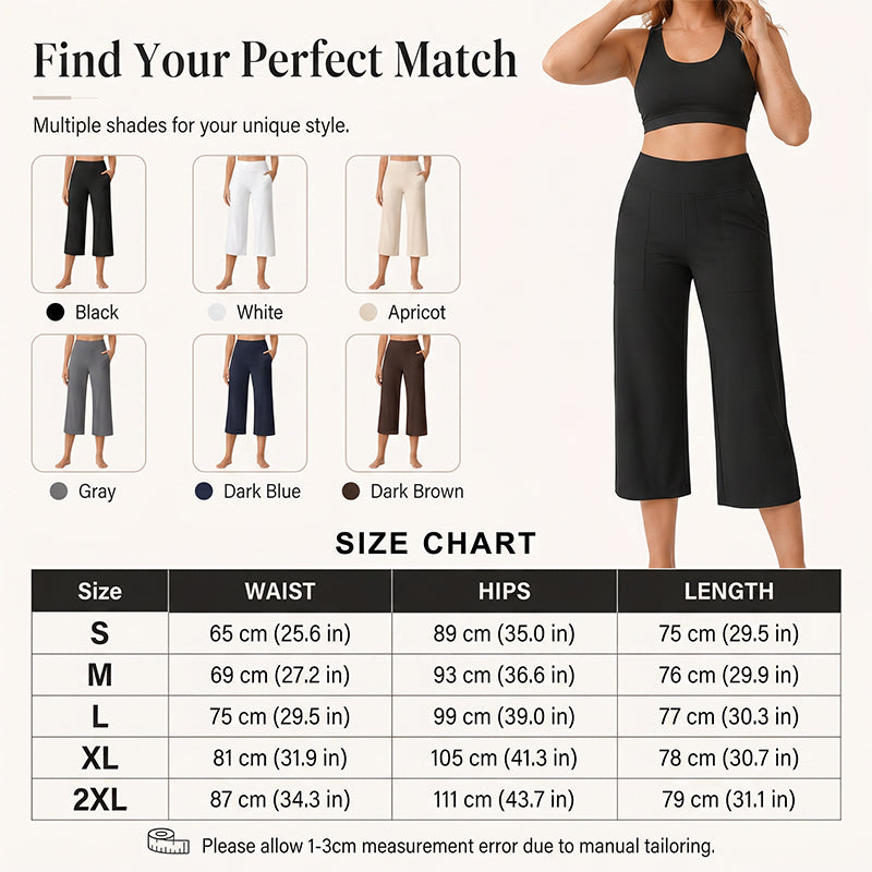 🏆LAST DAY SPECIAL PRICE ￡11.99⚡50K+ SOLD💕👖Women's High-Waisted Stretch Cropped Pants💫Elastic Slim Fit Ankle Trousers Casual Daily Commute Holiday Outfit UK🇬🇧