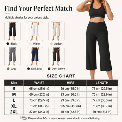 🏆LAST DAY SPECIAL PRICE ￡11.99⚡50K+ SOLD💕👖Women's High-Waisted Stretch Cropped Pants💫Elastic Slim Fit Ankle Trousers Casual Daily Commute Holiday Outfit UK🇬🇧