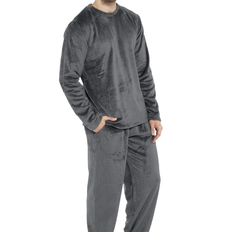 🖤Black Friday Sale:50% OFF🖤Men's Cozy Thermal Velvet Pajama Set