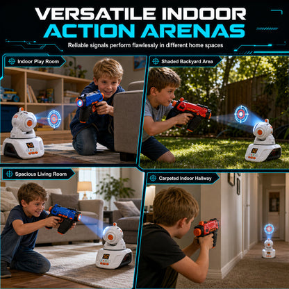Black Friday Bestsellers 2026 🖤Kids Infrared Laser Battle Toy Gun Set with 2 Mini Pistols and 1 Projector featuring Sound and Light